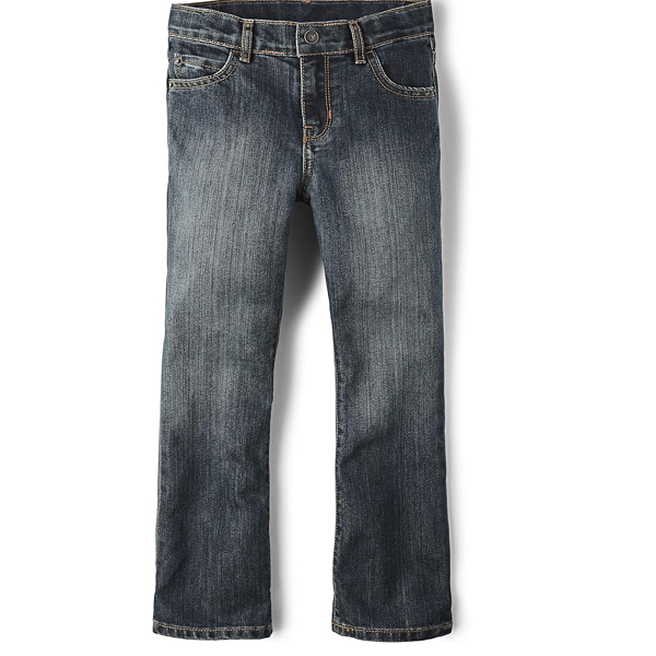 The Children's Place Boys' Basic Bootcut Jeans